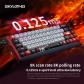 GK61/68HE 8K Magnetic Gaming Keyboard USB Wired Aluminum Case